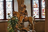 Burg Hohenzollern - Statue Heiliger St. Georg der Drachent… | Flickr