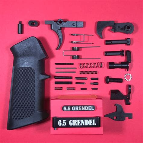 Dedicated Engraved 65 Grendel Lower Parts Kit Complete Battle