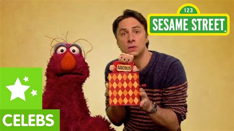 Sesame Street Zach Braff And Telly Are Anxious Youtube