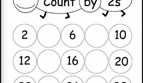 skip counting worksheets by 2