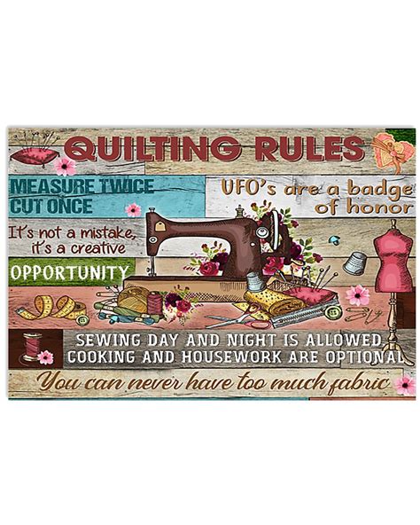 Quilting Rules You Can Never Have Too Much Fabric