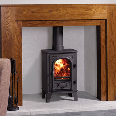 Stovax Stockton 4 Single Door Wood Burning Stove With Clearburn