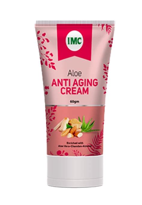 Unisex Face Wash Imc Aloe Anti Aging Cream For Personal Packaging