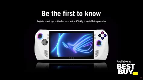 Asus Rog Ally Handheld Gaming Console Is A Real Product Features
