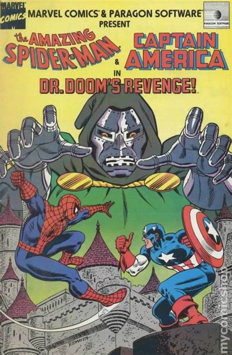 Amazing Spider Man And Captain America In Dr Dooms Revenge Comic