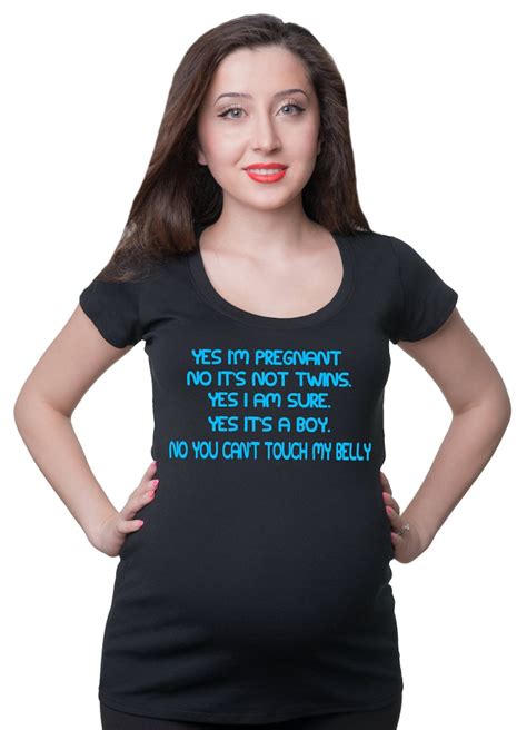 Pregnancy Rules Funny Maternity T Shirt Don T Touch My Etsy