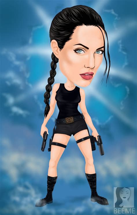 Angelinajolie Caricaturas Caricatura Aves De Rapina