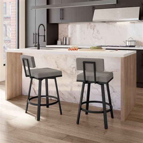 Amisco Lars Swivel Counter And Bar Stool Overstock 24014760