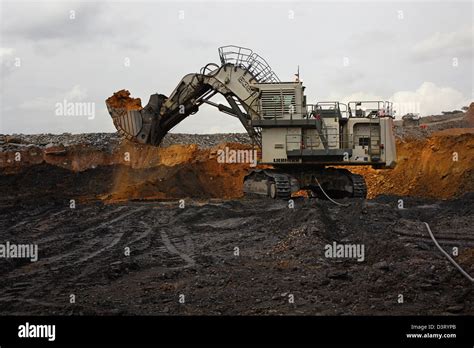 Fqm Mining Excavator And Large Haul Truck Zambia Stock Photo Alamy