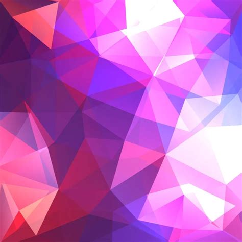 Abstract Mosaic Background Triangle Geometric Background Design
