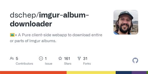 Github Dschepimgur Album Downloader 🖼️⬇️ A Pure Client Side Webapp