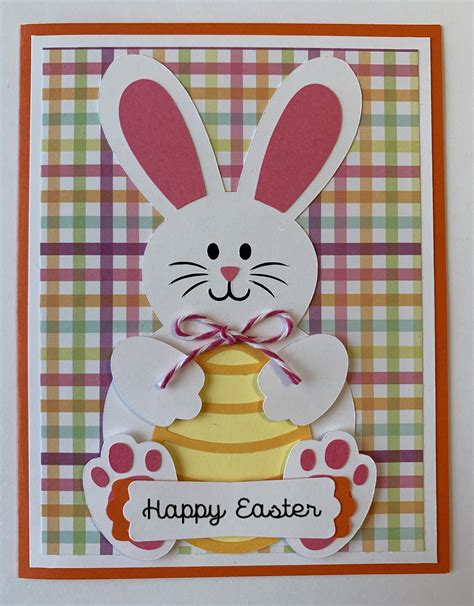 Handmade Easter Bunny Card A2 Happy Easter | Etsy | Easter cards, Easter bunny, Happy easter