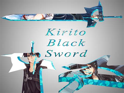 Kirito Black Sword By Mechvlady On Deviantart