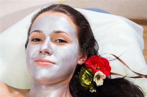 Beautiful Girl At Spa Procedures Stock Image Image Of Face Care 74561491