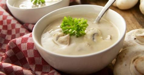 A Creamy Mushroom Soup Recipe Full Of Flavour And Easy To Whip Up After