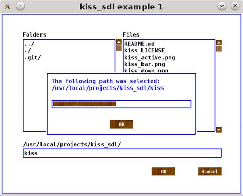 Kisssdl Simple Generic Gui Widget Toolkit For Sdl2 Game