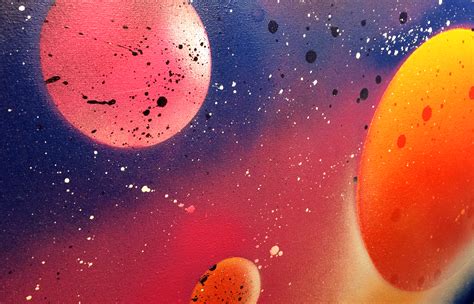 Space Spray Paint Art On Behance