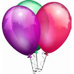 Balloon Background Transparent Clipart Balloons Birthday Clip