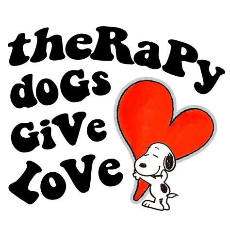 Therapy Dogs Give Love