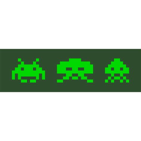 Space Invaders Sprites Transparent