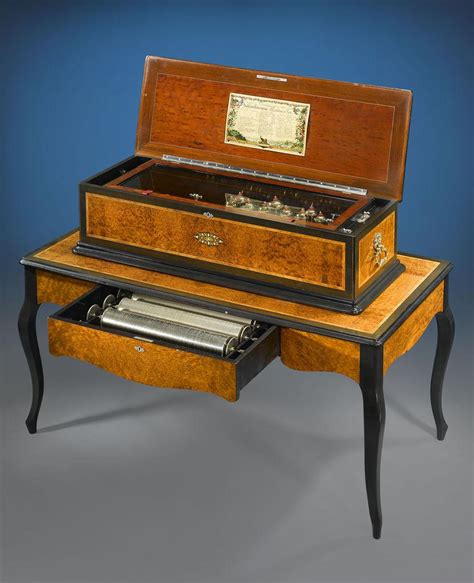 To view mechanism click here. Melodious Mechanical Marvels: Antique Music Boxes - Beauty, Rarity, History...The M.S. Rau ...
