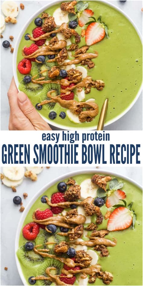 Green Smoothie Bowl Joyful Healthy Eats