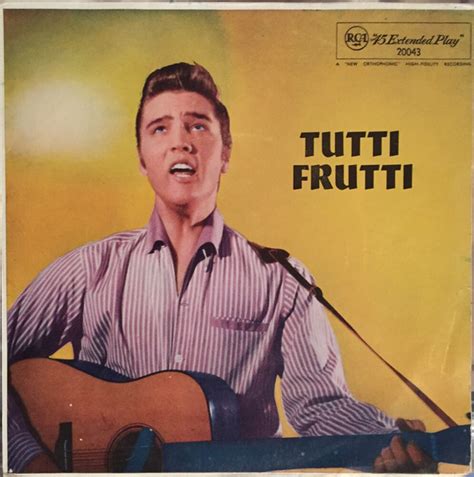 Elvis Presley Tutti Frutti Releases Discogs