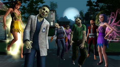 Sims 3 Supernatural Zombies And Fairies Details Capsule Computers