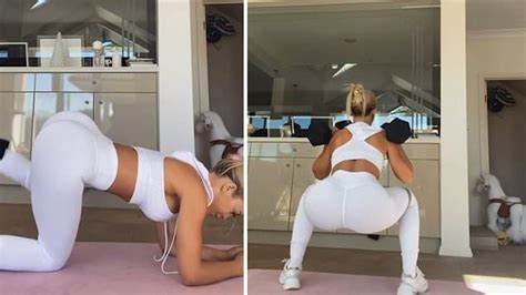 Tammy Hembrow Shares Exercises To Achieve A Natural Booty Like Hers