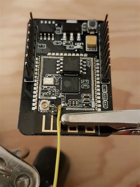 Esp32 Cam Antenna Workaround Marks Bench