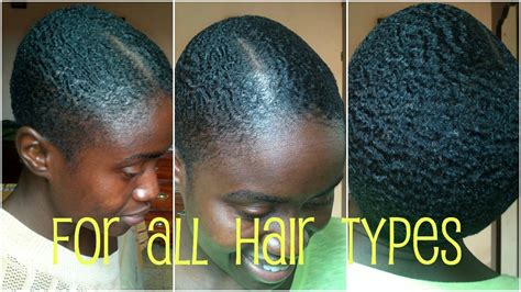 Put styling gel onto hair for greater hold. How to style TWA extremely short natural hair with Eco ...