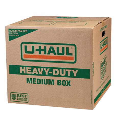 Heavy Duty Medium Moving Box Double Walled 18 18 X 18 X 16 U Haul