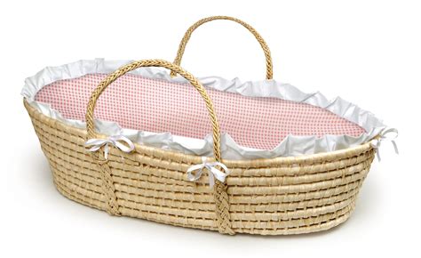 Baby Moses Basket With Liner Sheet And Pad Baby