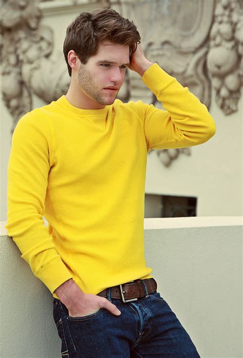 Like The Bright Color Yellow Sweater Mens Yellow Sweater Outfit