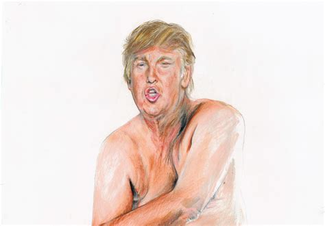 Controversial Nude Donald Trump Painting Now On Display In London CBS