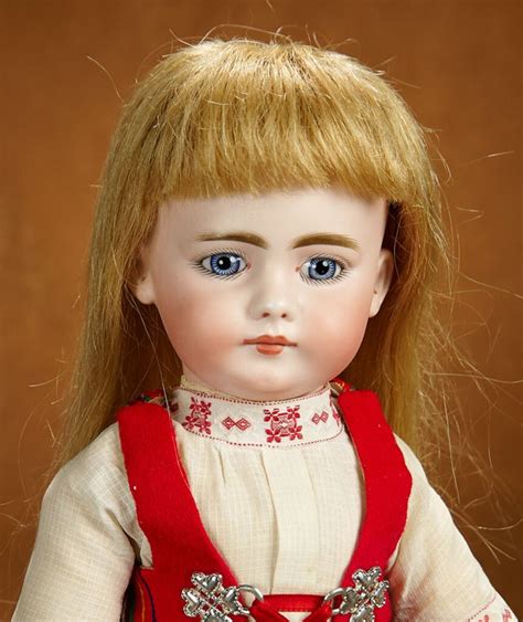Rare German Bisque Closed Mouth Doll Model 719 By Simon And Halbig