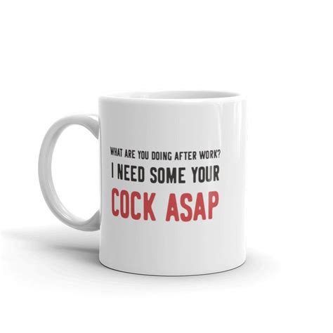 I Need Your Cock Mug Dick Penis Wiener Cock Couples Etsy Uk