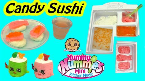 Yummy Nummies Kitchen Magic Gummy Candy Sushi Surprise Food Maker