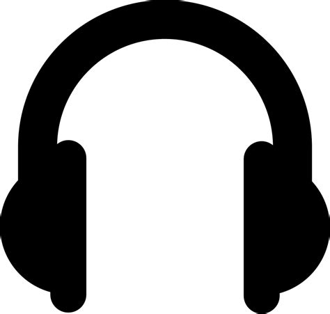 Big Headphones Svg Png Icon Free Download 41572 Onlinewebfontscom