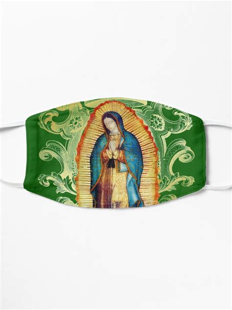 Our Lady Of Guadalupe Mexican Virgin Mary Mexico Aztec Tilma 20 102 Mask For Sale By