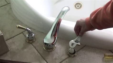The first step is to turn off the water valves under the sink. How to turn off a faucet that keeps running - YouTube