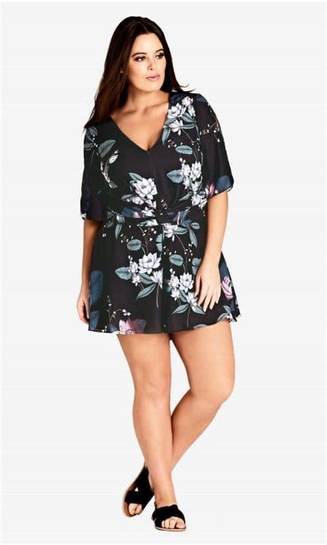 Have Fun In These Plus Size Playsuits From City Chic Plus Size