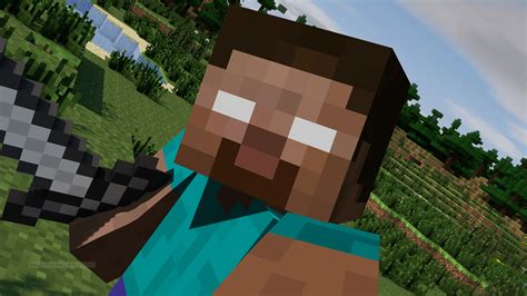 Minecraft Steve Face Wallpaper