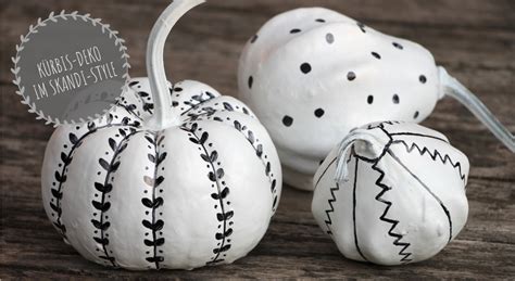 Der kürbis mag es heiß und sonnig. Herbst-DIY: Kürbis-Deko im Skandi-Style - Lavendelblog