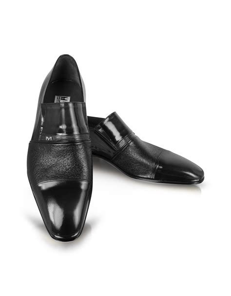 Moreschi Lugano Black Leather Loafer In Black For Men Lyst