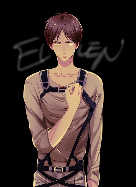 His adoptive sister, mikasa, notes on numerous occasions that he acts on impulse without thinking things through, and she often pulls/carries/throws him when he. Eren Jaeger/#1490477 - Zerochan