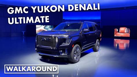 2023 Gmc Yukon Denali Ultimate Walkaround Youtube