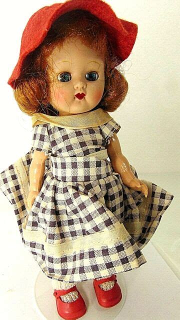 Cosmopolitan Ginger Doll Bend Knee Walker Hard Plastic Vintage To