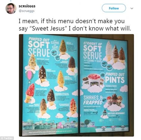 Sweet Jesus Ice Cream Chain Accused Of Mocking Christianity Daily