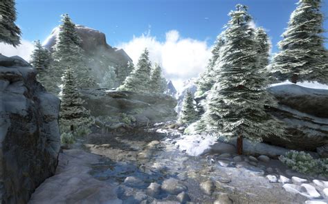 Ark Snowy Biome Concept Official Media Ark Official Community Forums